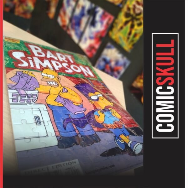 Rompecabezas simpson historieta